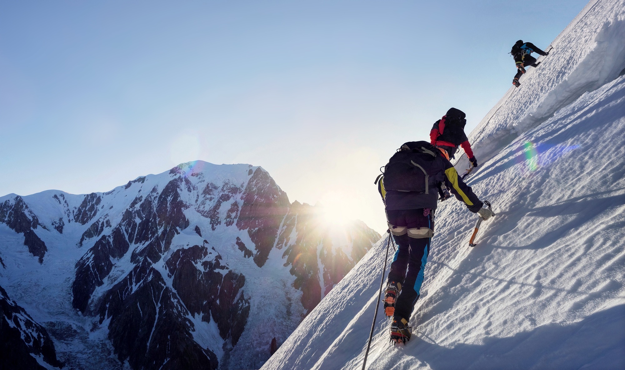 Mountain Climbers Image - UBS Asset ID M-929233